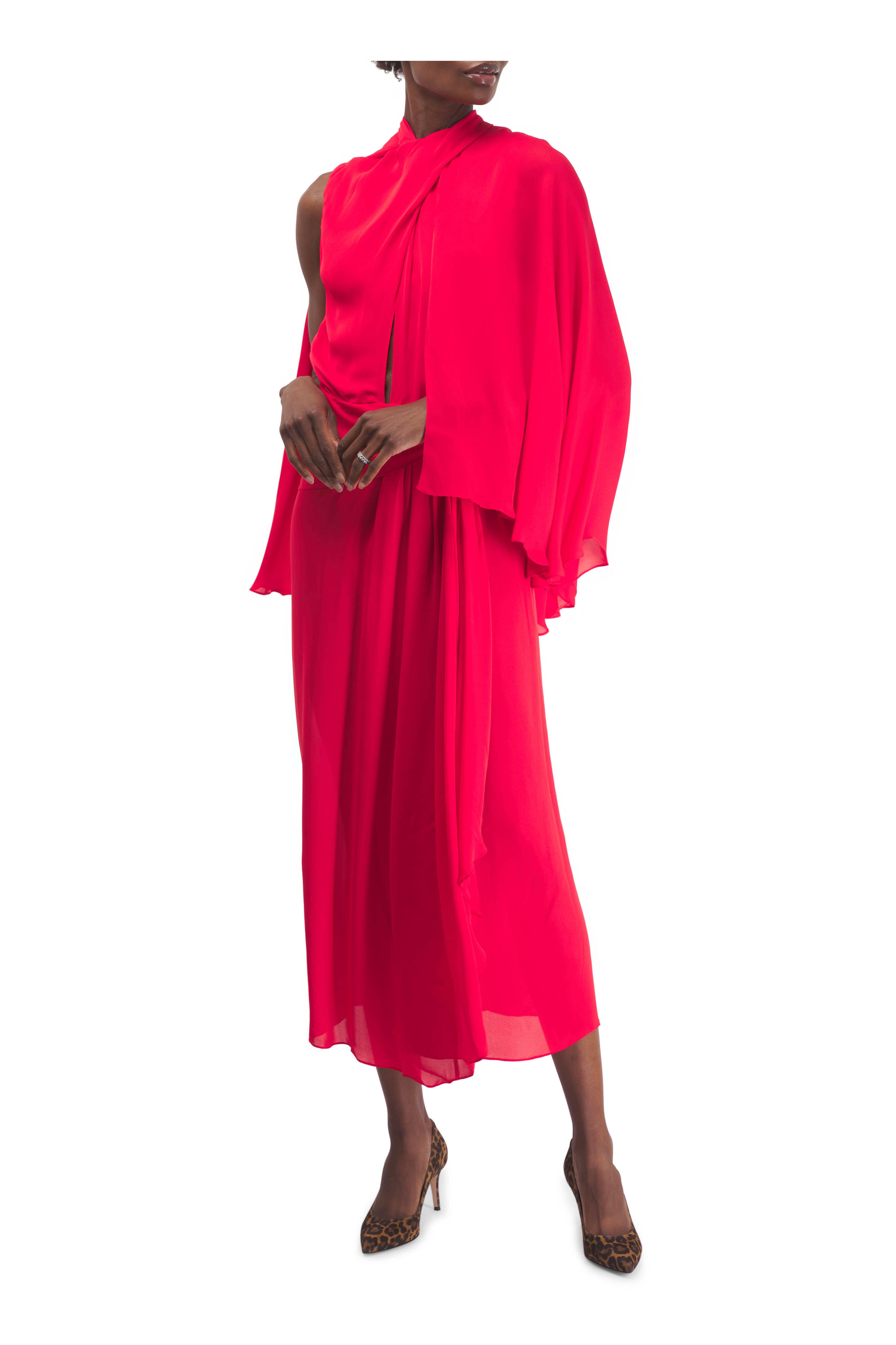 Johanna Ortiz - Cape Town Aztec Red Dress