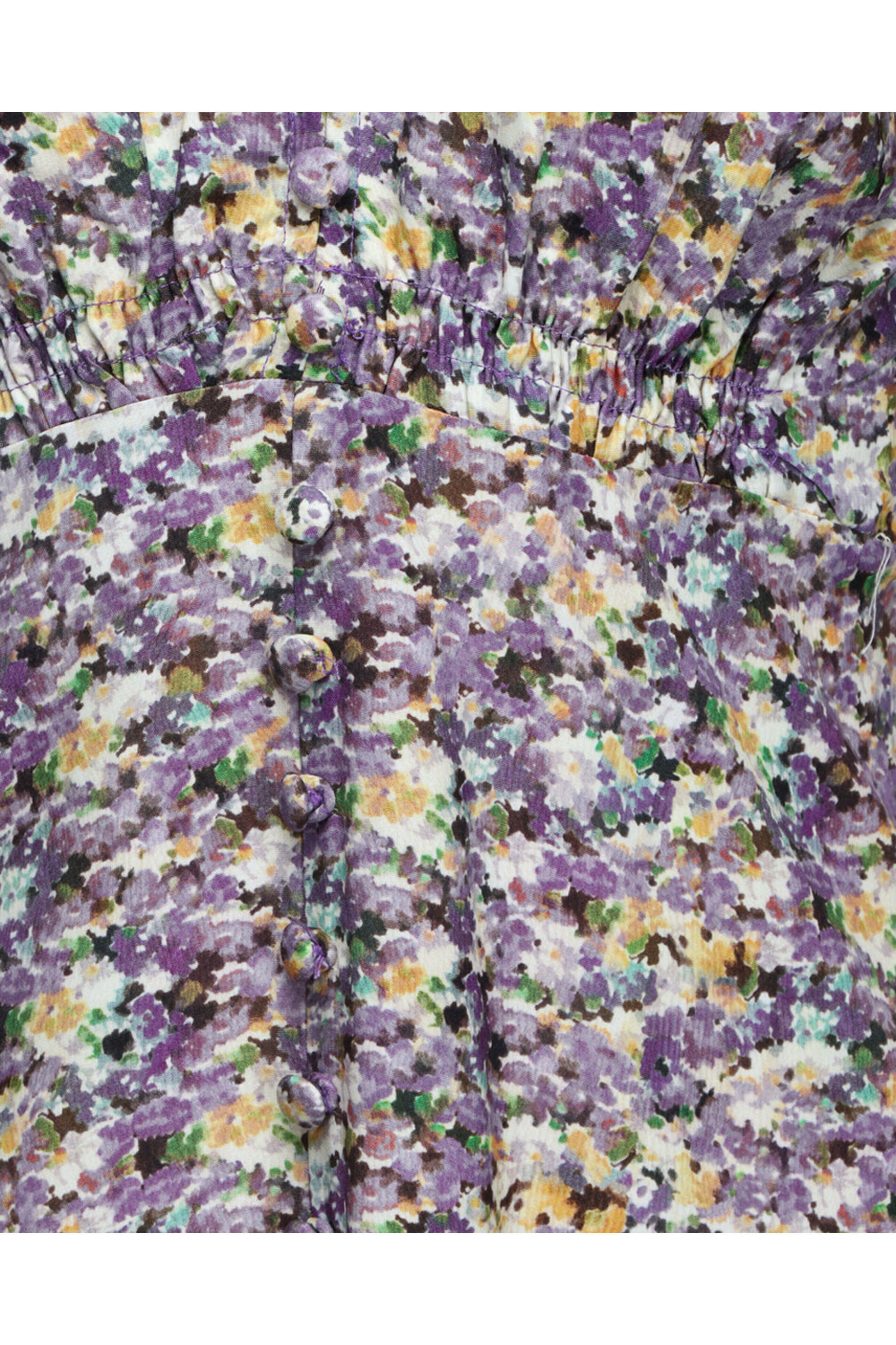 Faithfull The Brand - Purple Valerie Floral Bellavista Midi Dress