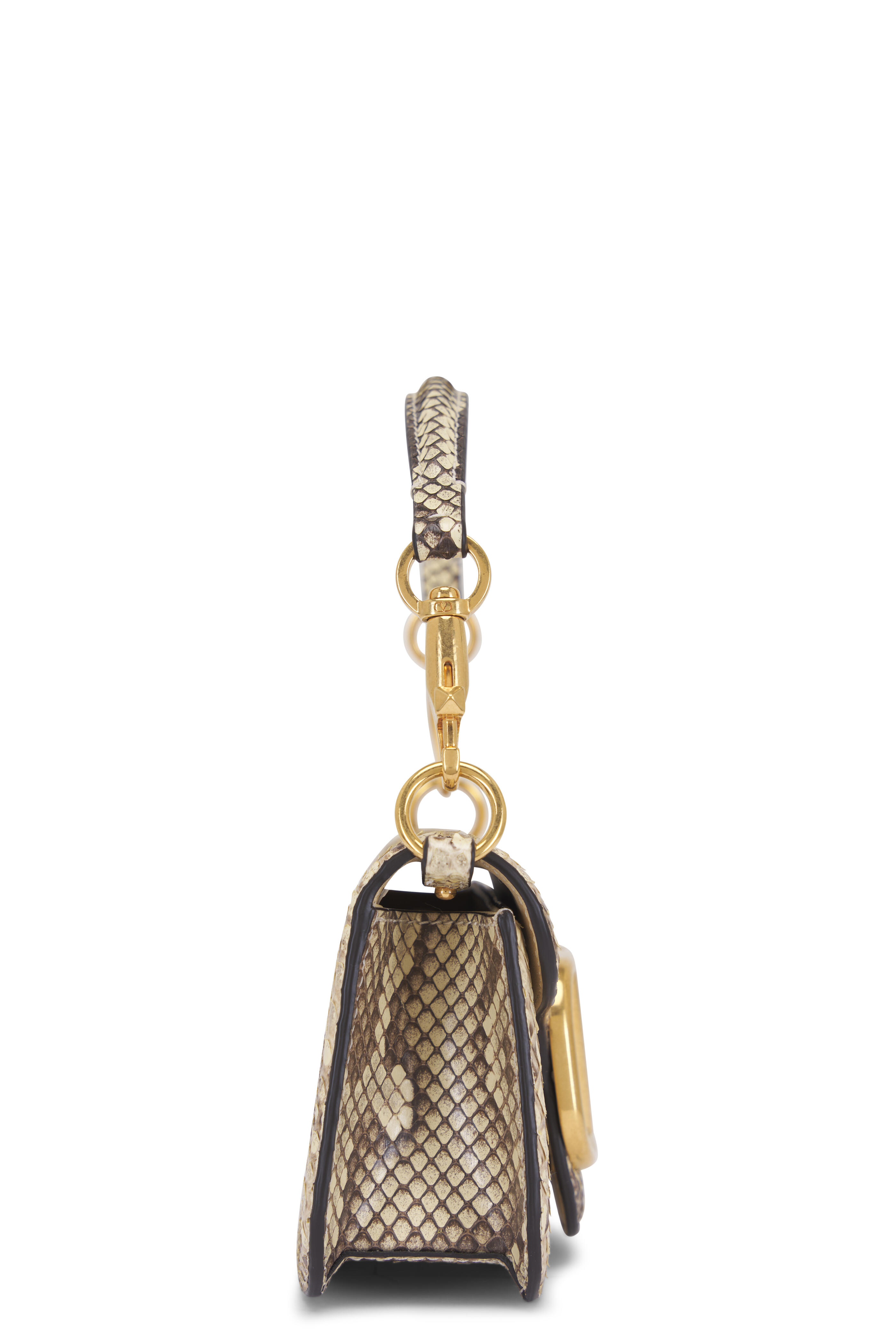 Valentino Garavani - Natural VLogo Shoulder Bag