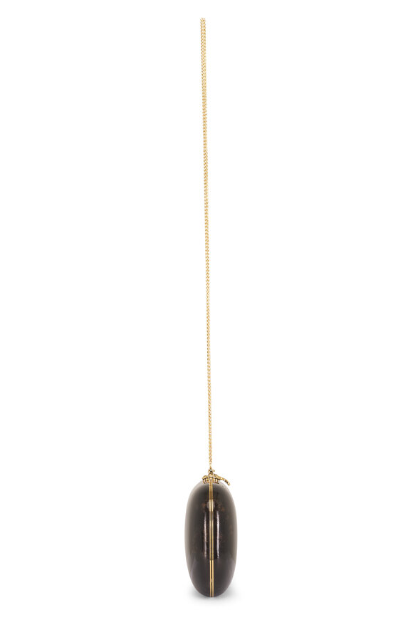 Jeffrey Levinson Elina Plus Monet Espresso & Gold Clutch - view 3