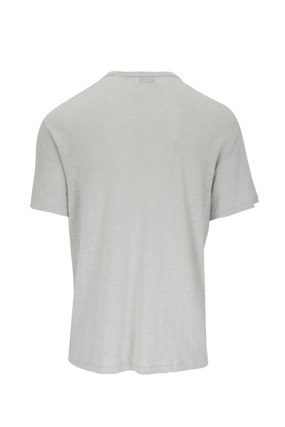 BLDWN Nolen Mint Linen T-Shirt - view 2