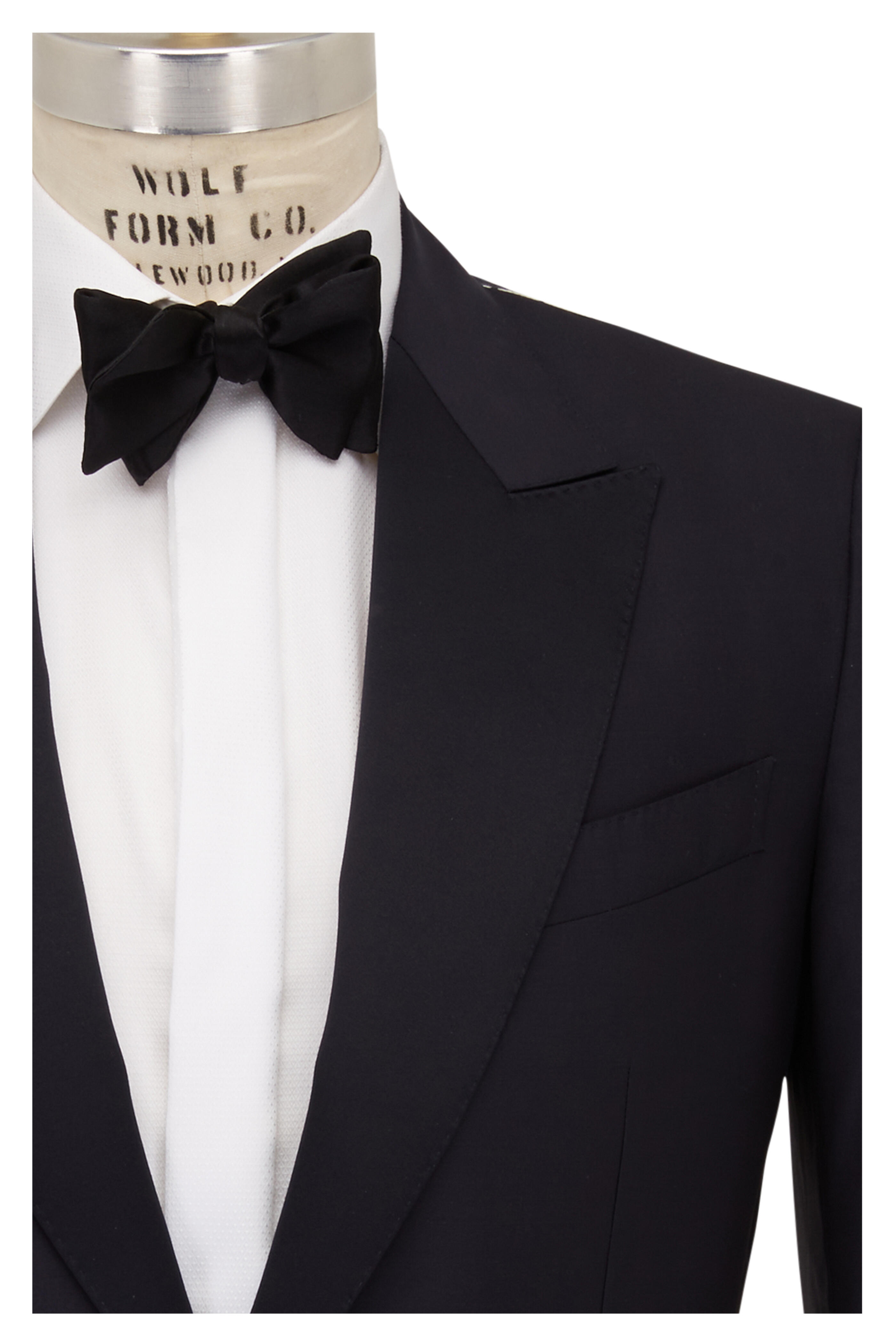 Zegna - Solid Navy Trofeo™ 600 Evening Tuxedo | Mitchell Stores