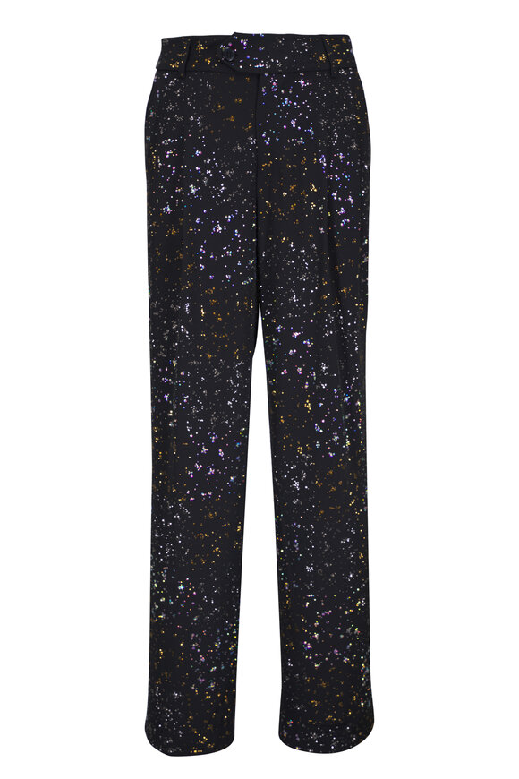 Libertine Meteor Shower Black Crystal Baggy Pant