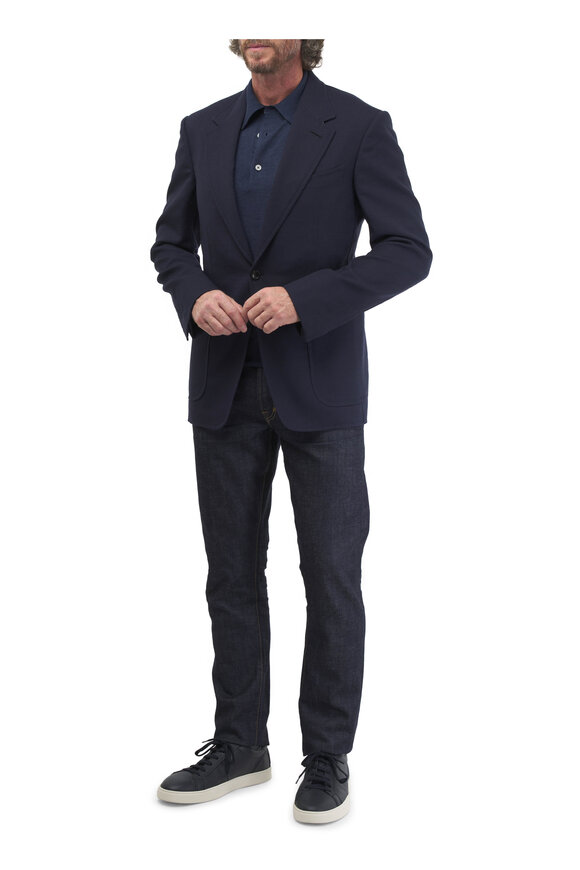 Tom Ford - Shelton Navy Wool Sportcoat