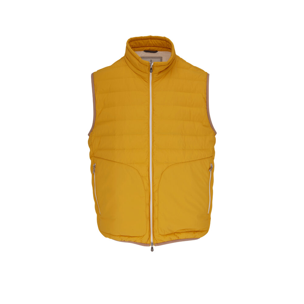 アウターその他 BRUNELLO CUCINELLI Woman Waistcoat Yellow Cream MCO559412 uploading-1353541-jpg20230116-