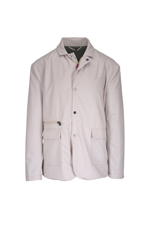 Kiton Stone Nylon Blazer
