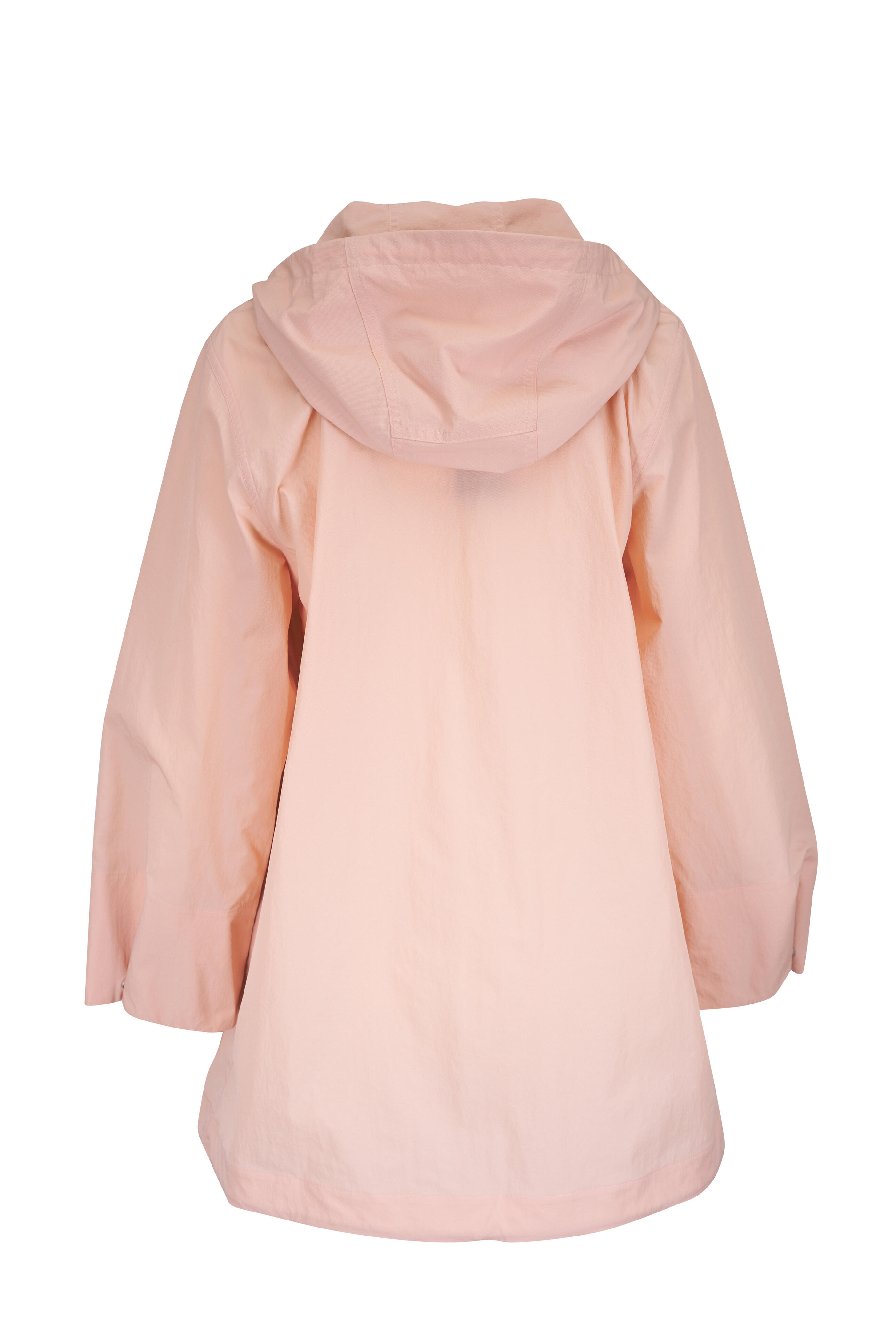 Akris - Blanche Seashell Tech Gabardine Coat | Mitchell Stores