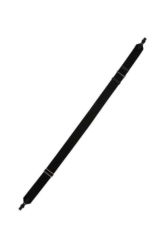 Loro Piana Black Woven Shoulder Strap - view 1