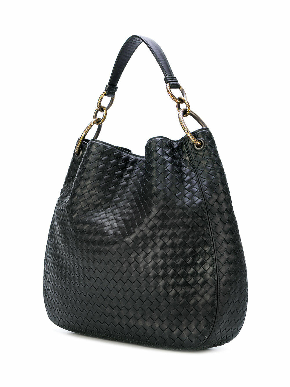 Bottega Veneta Women's Knot Dark Green Medium Hobo Bag | by Mitchell Stores