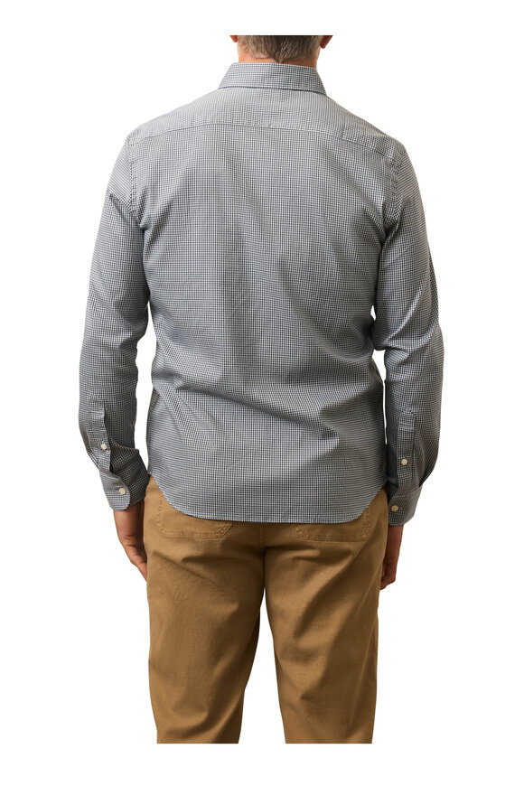 Faherty Brand Movement™ Blue Gingham Sport Shirt - view 3