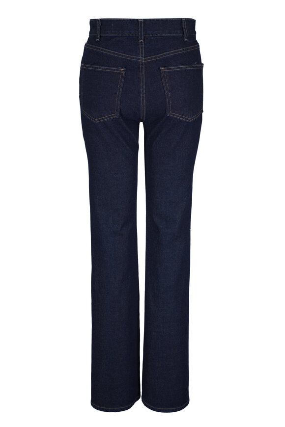 Nili Lotan Joan Indigo Blue Rinse Five Pocket Pant - view 6