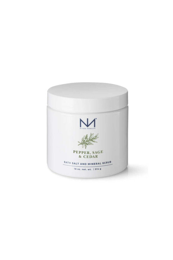 Niven Morgan Pepper Sage & Cedar Bath Salt & Scrub - view 1
