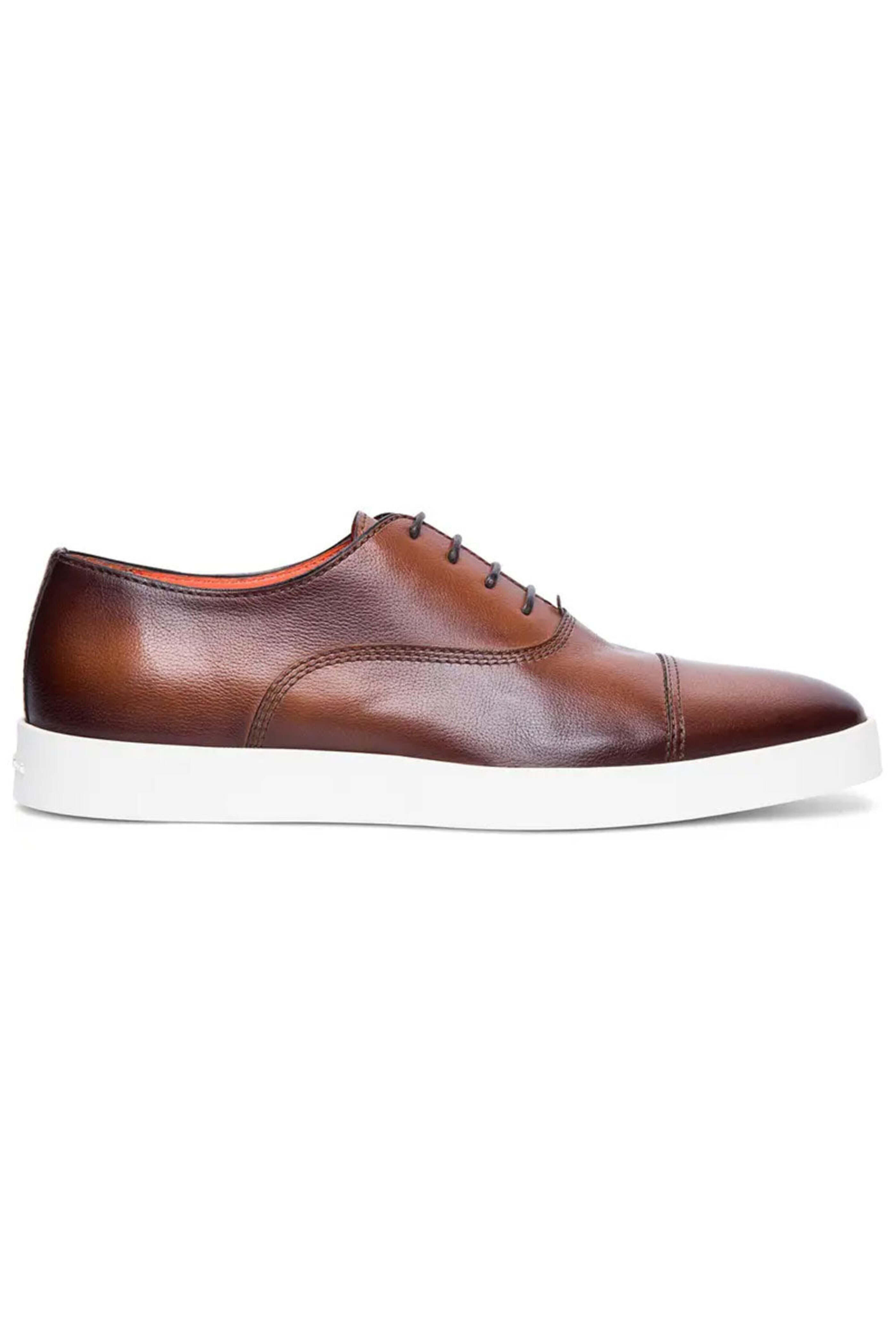 Santoni - Behemoth Sneaker in Dark Brown