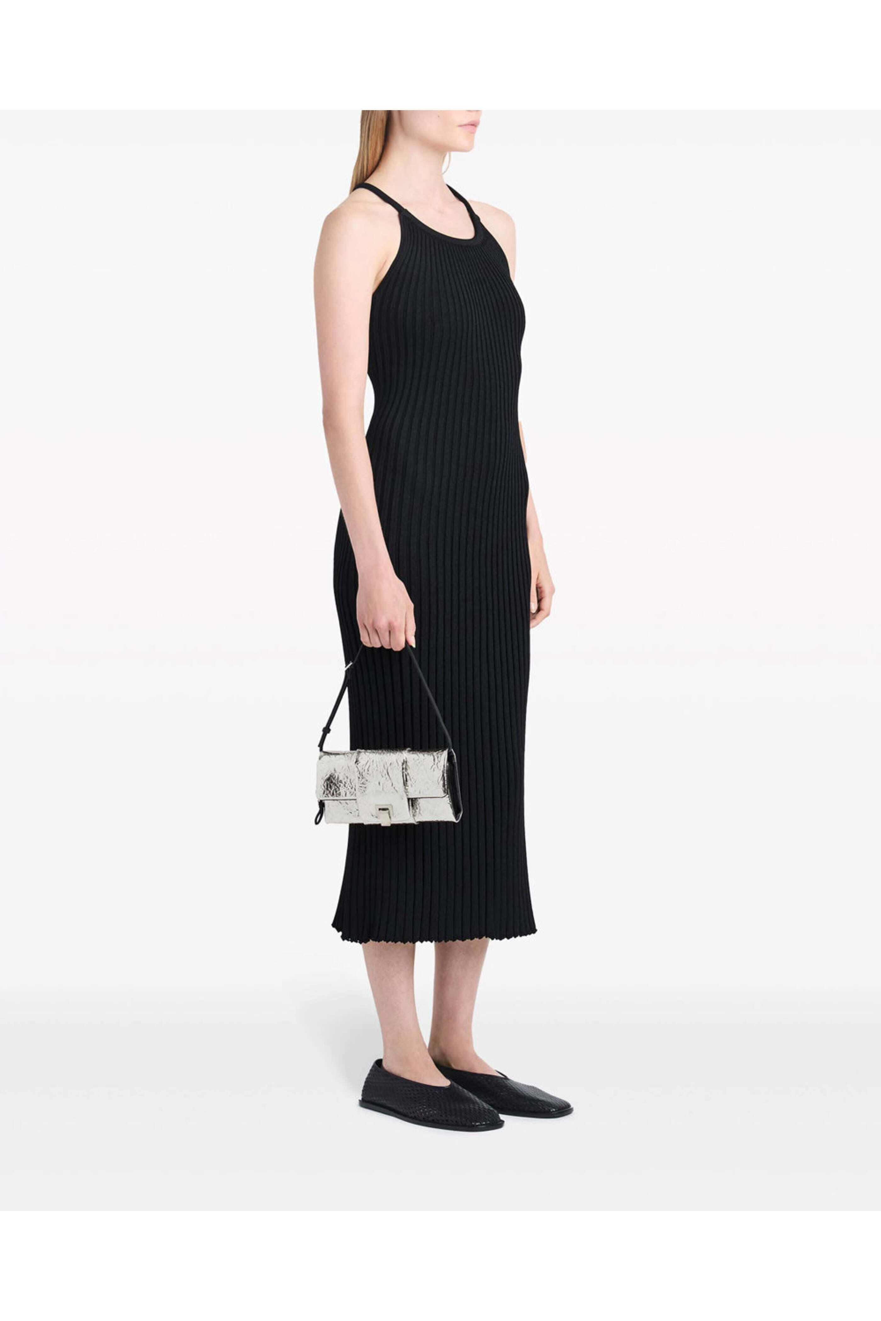 【Proenza Schouler】メタリックショルダーバッグ Proenza Schouler - Flip Metallic Shoulder Bag in Silver