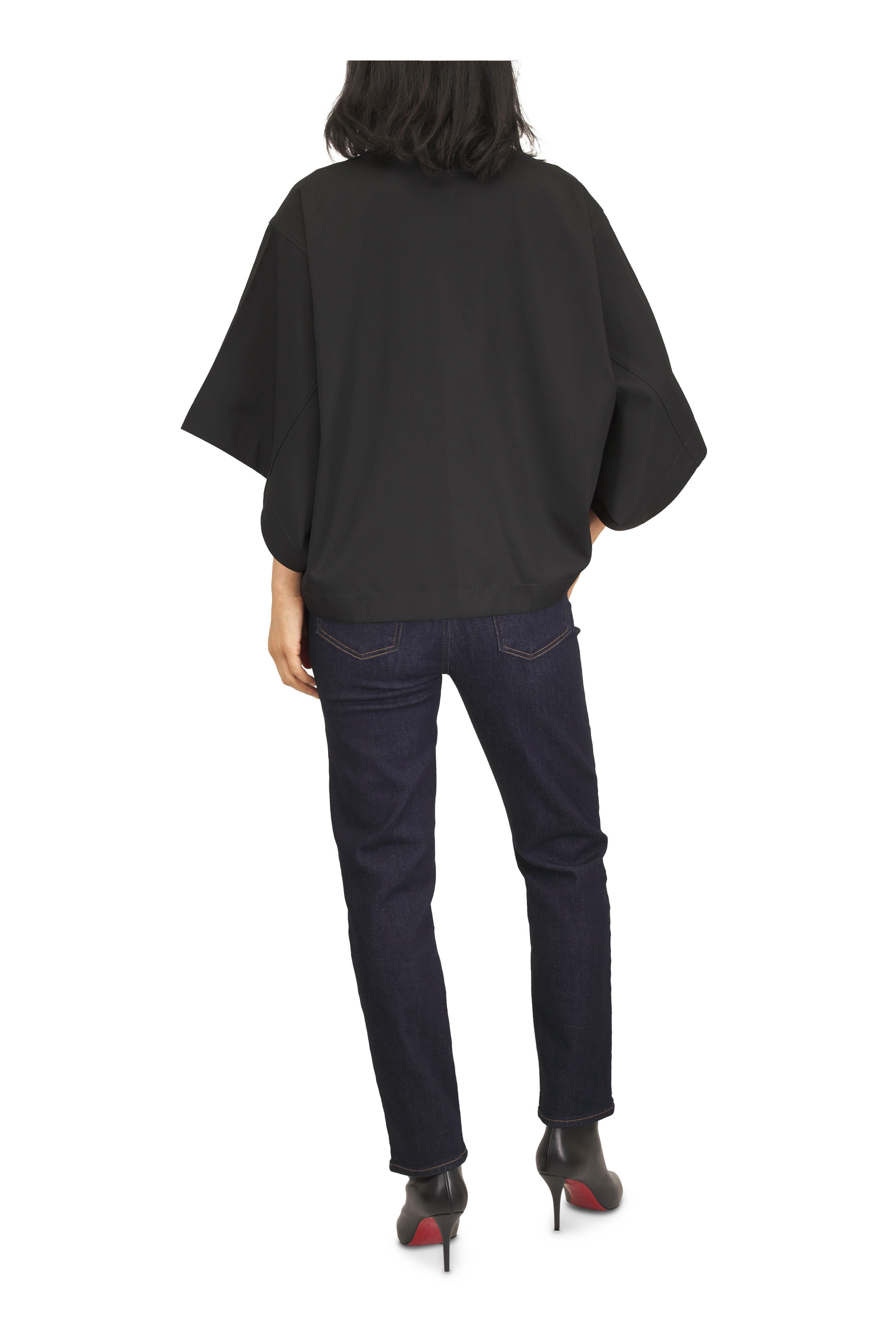 Citizens of Humanity - Caia Dark Denim Straight Leg Five Pocket Pant - view 4