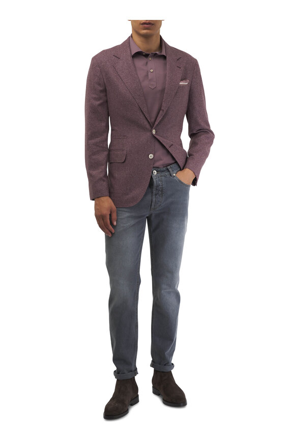 Brunello Cucinelli - Rose Mini Check Sportcoat