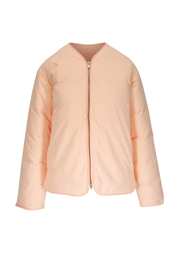 Jil Sander English Rose Regular Fit Down Coat