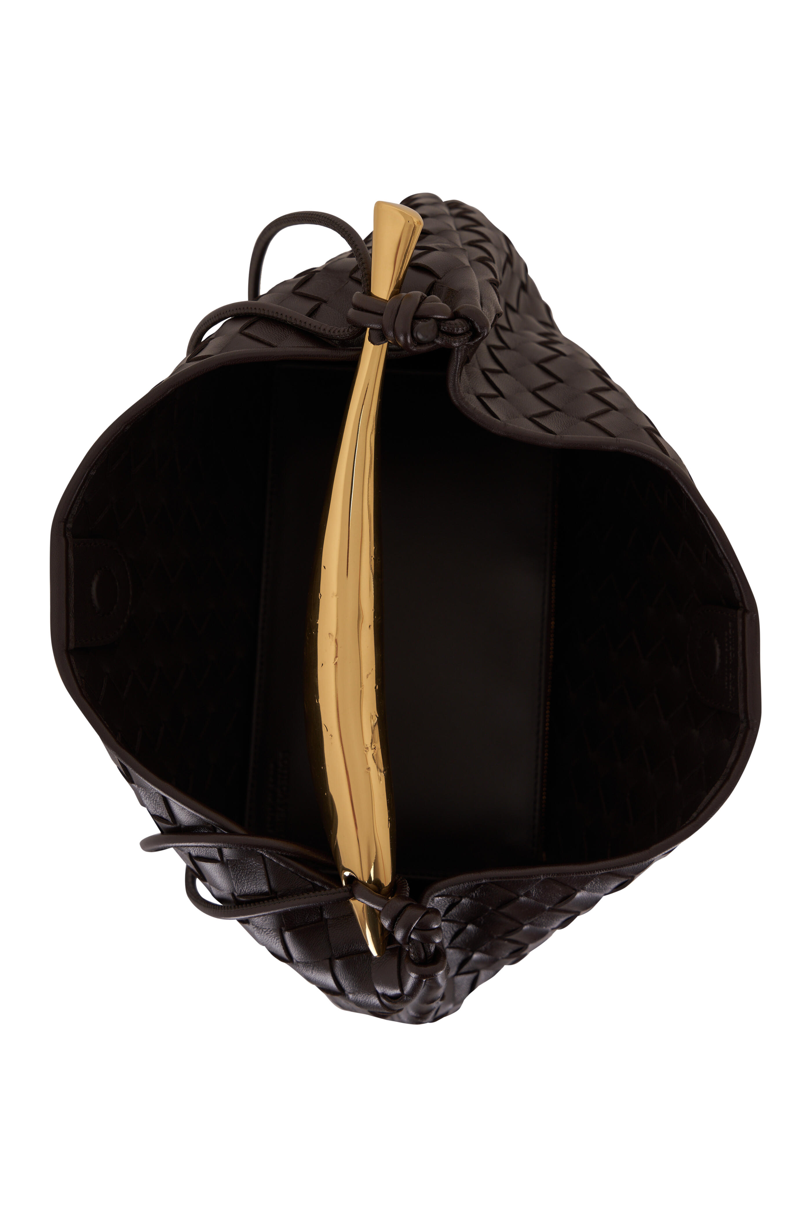 Bottega Veneta Medium Sardine Shoulder Bag in Black