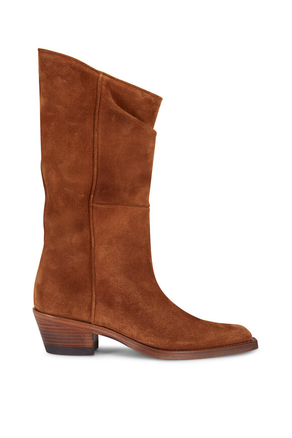 Khaite Clive Sigaro Suede Boot, 35mm - view 2