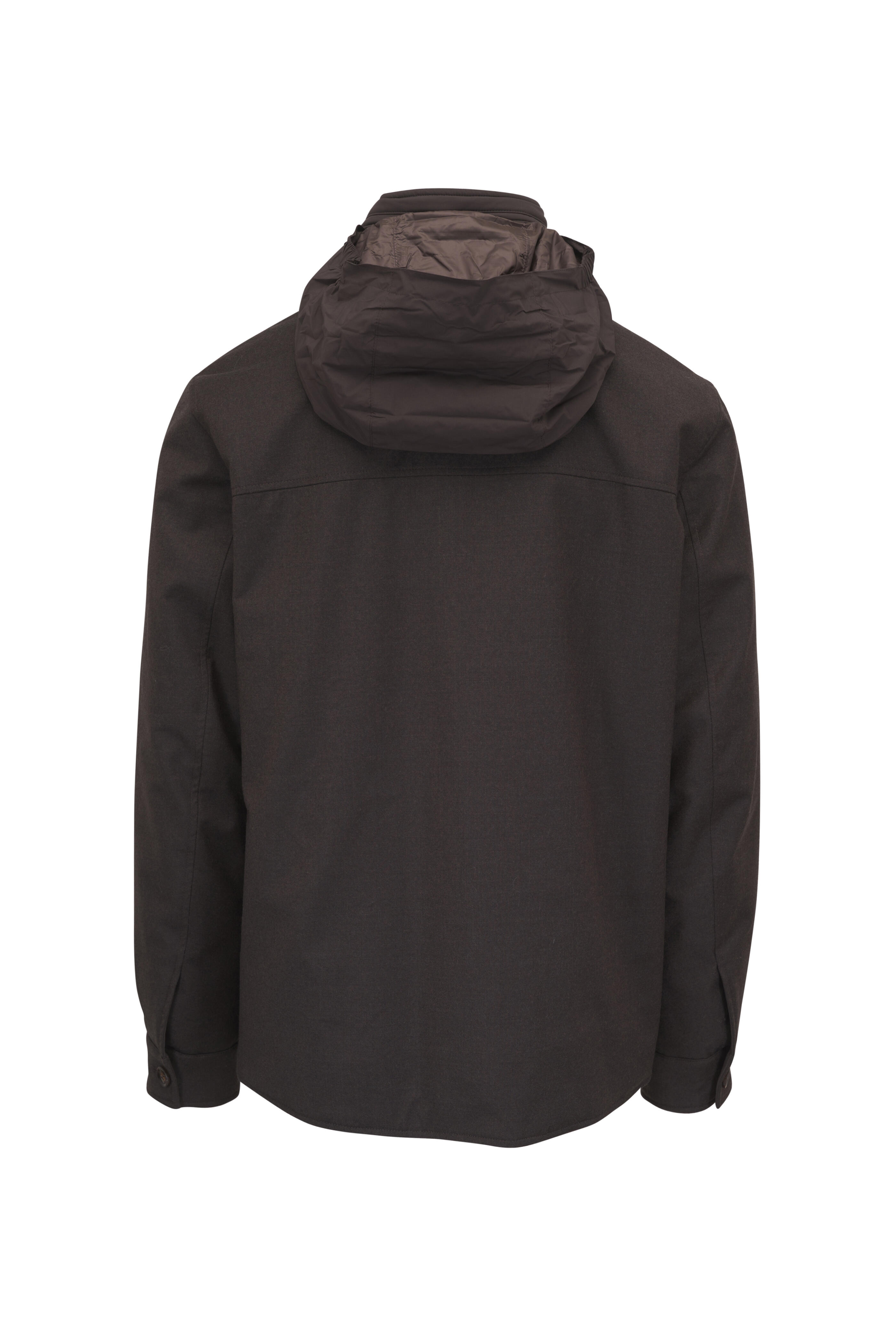 Moorer - Brown Waterproof Down Field Jacket