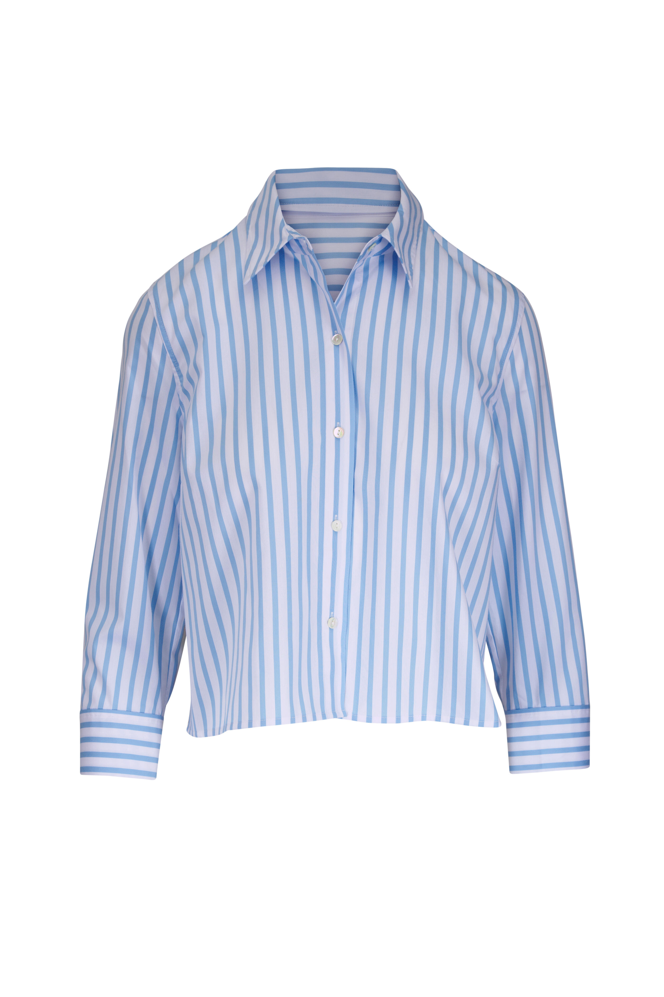 L'Agence - Fawn Multi Beach Print Button Up Shirt - view 1