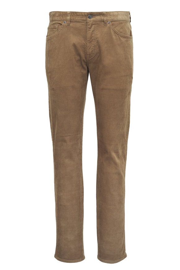 Peter Millar - Super Soft Khaki Corduroy Five Pocket Pant 