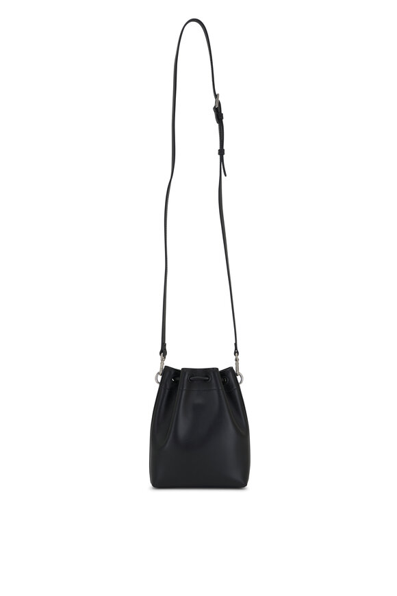 Jimmy Choo - Bon Bon Black Leather Bucket Bag