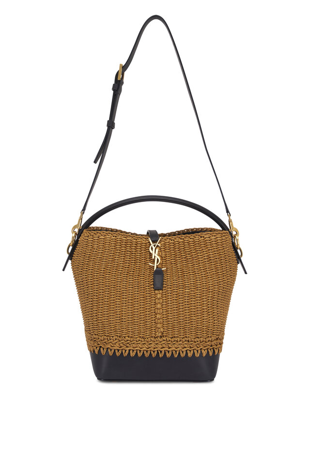 Saint Laurent - Natural Tan Quilted Leather Camera Crossbody Bag
