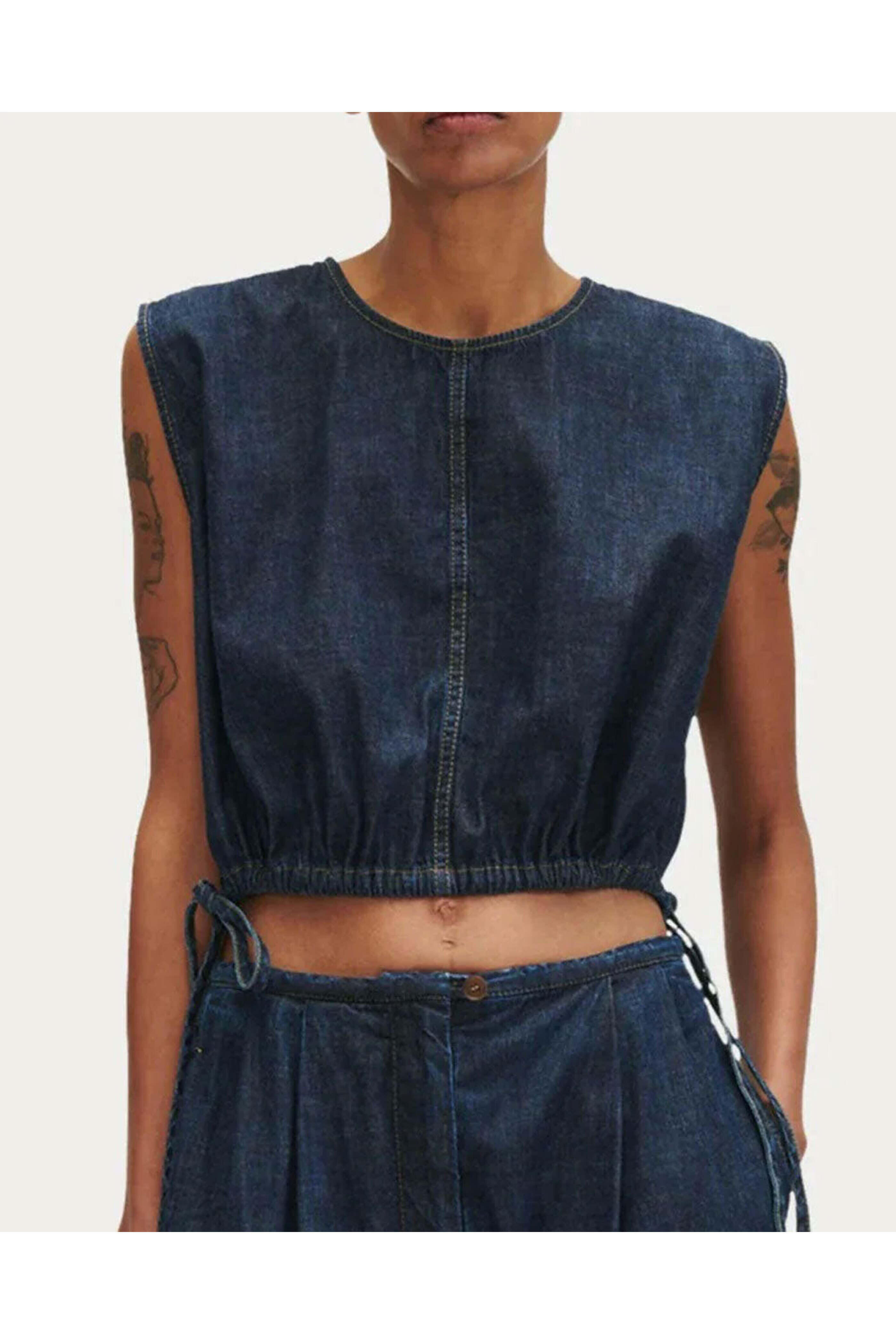 Rachel Comey - Dark Indigo Aires Top