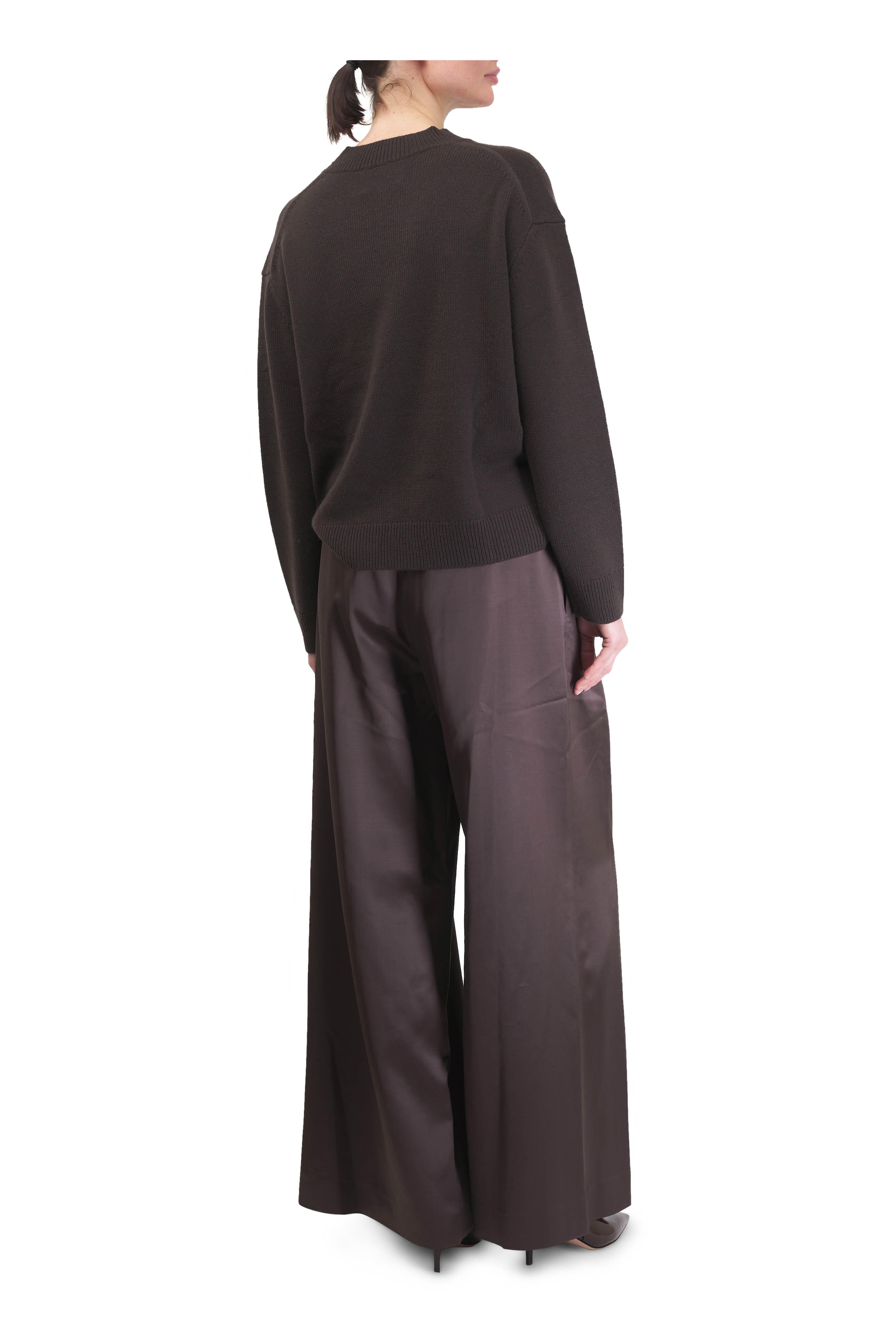 TWP - Boy Crewneck Delicioso Brown Cashmere Sweater