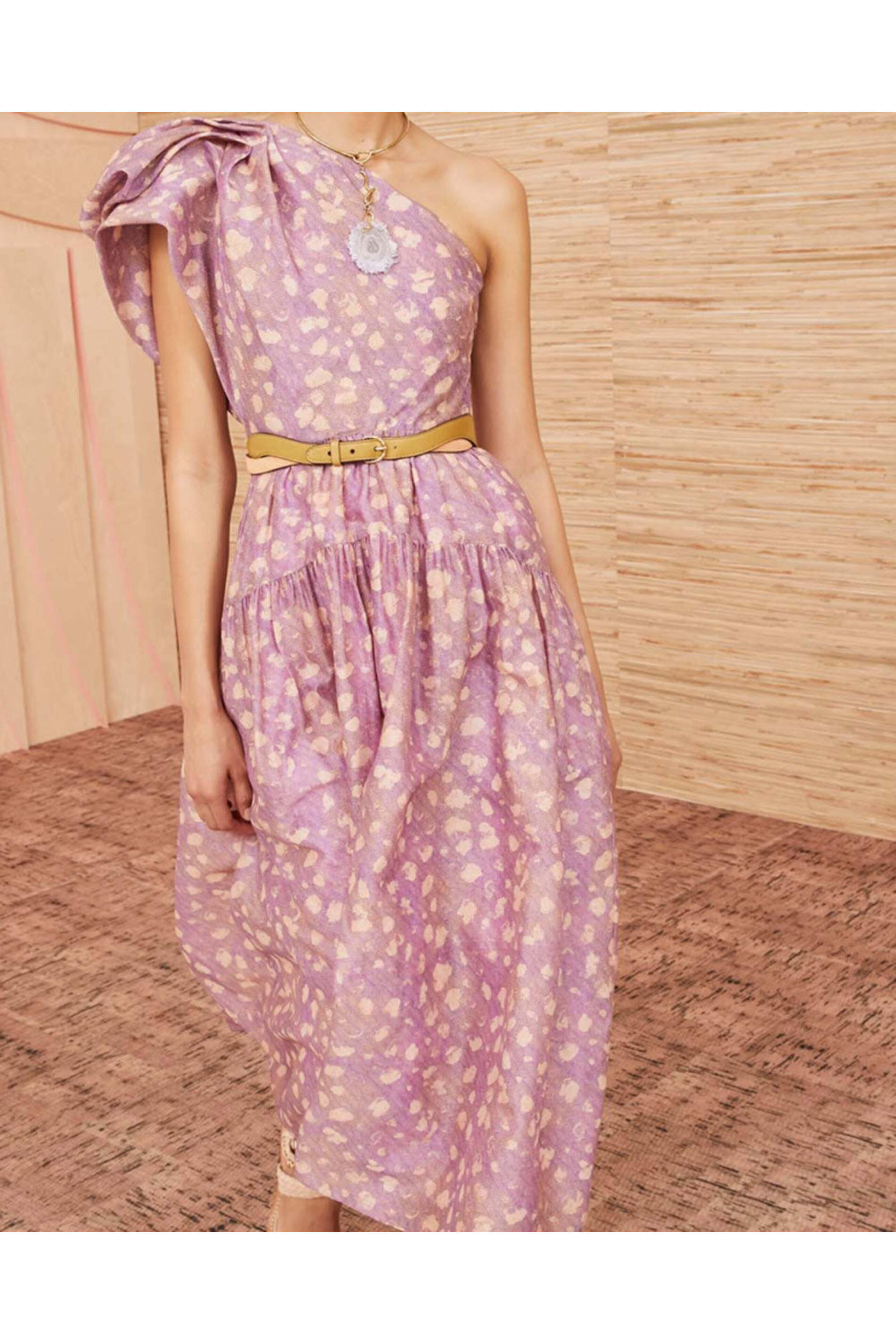 Ulla Johnson - Lavender Dot Print Athena Dress
