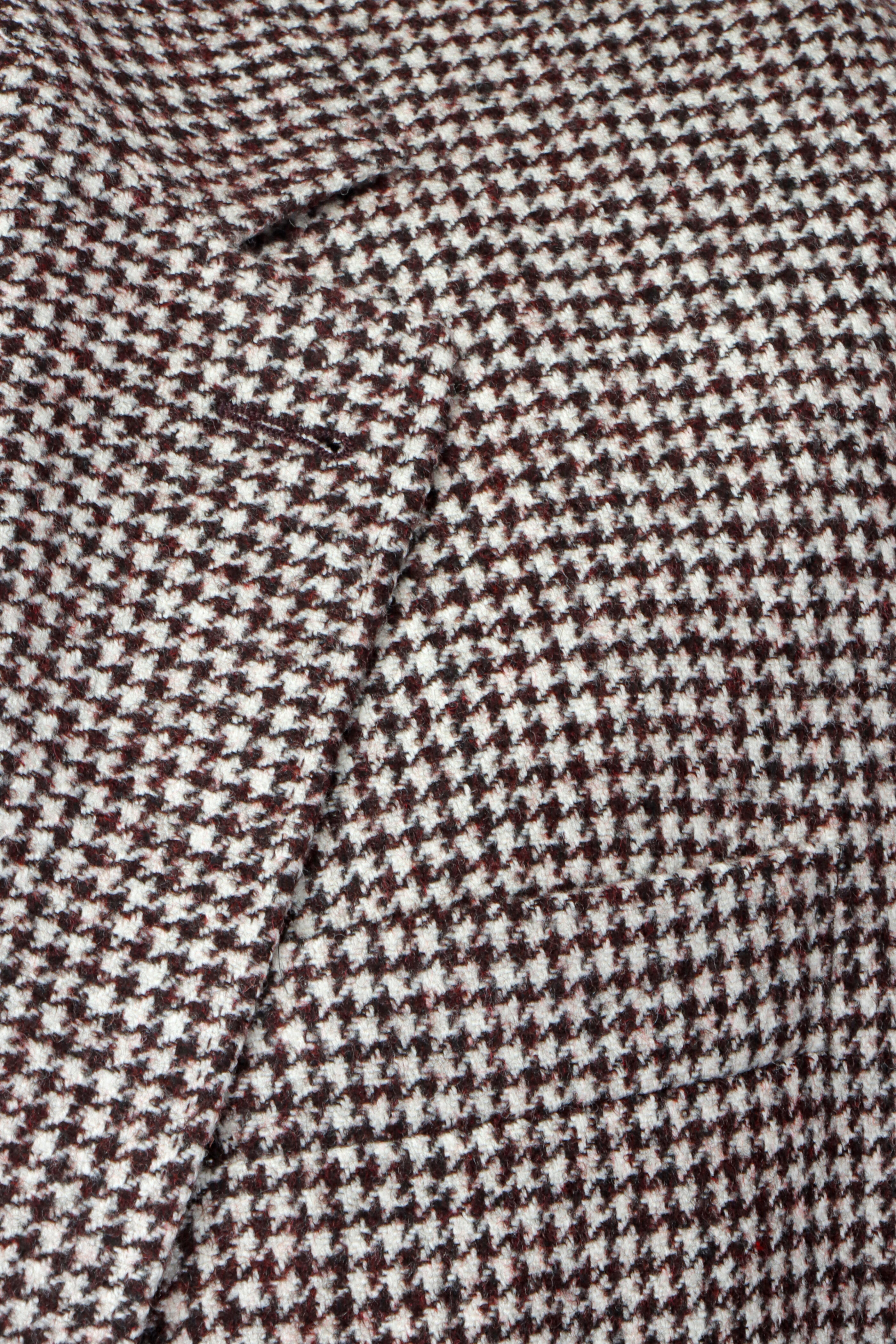 Brunello Cucinelli - Dark Brown Houndstooth Sportcoat