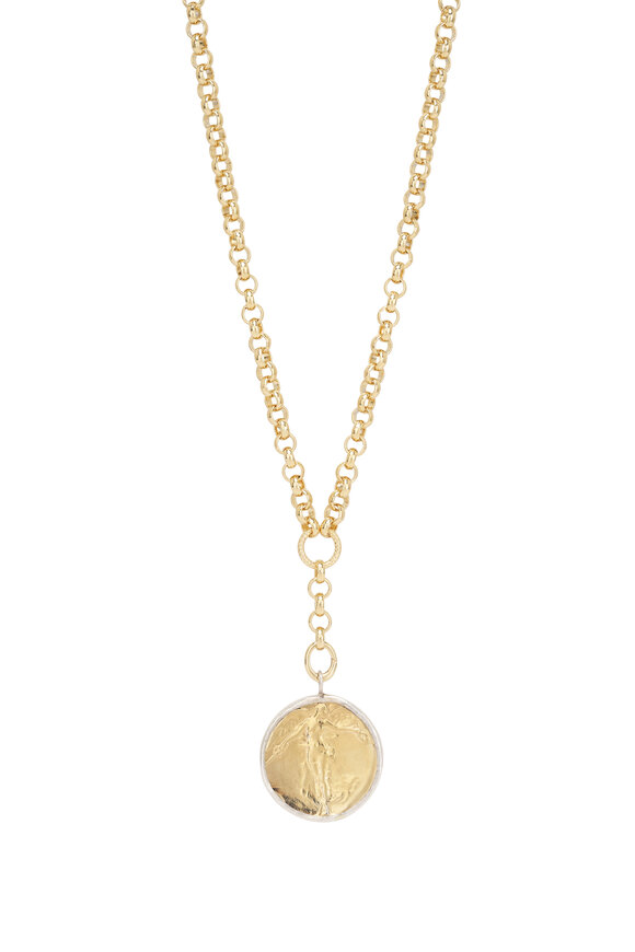 Cristina V. Rolo Y Chain Pendant Necklace