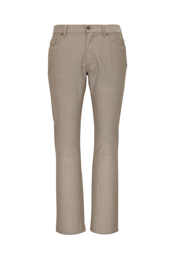 【フラワー】coyseio ZIGZAG PANTS BROWN ZIGZAG PANTS BROWN - coyseio