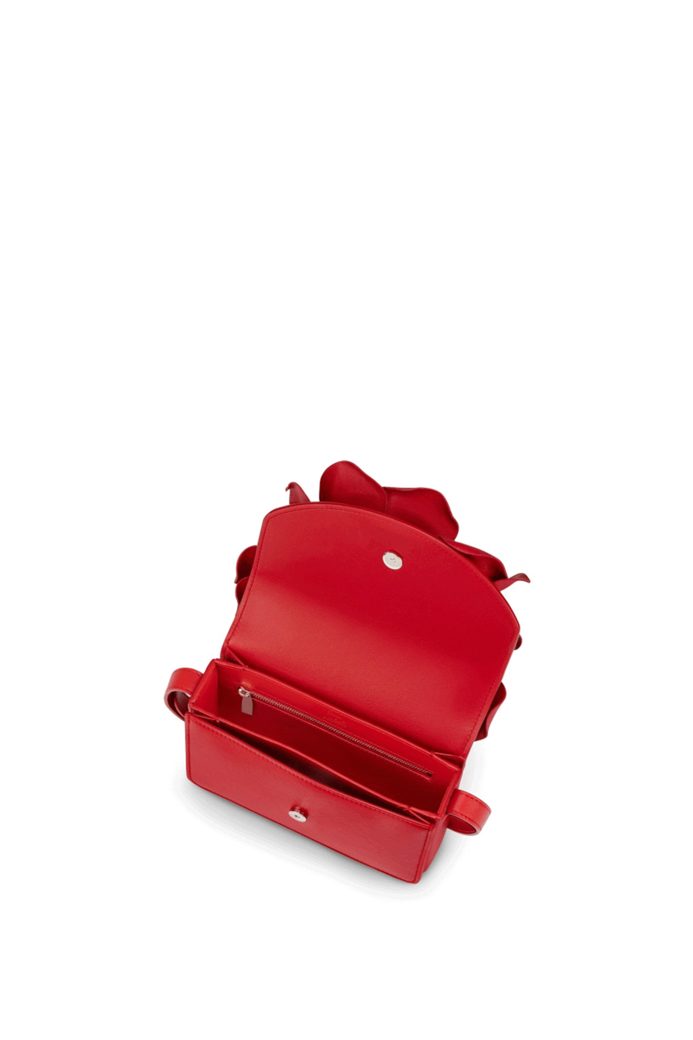 Christian Louboutin - Loubi54 3D Rose Crossbody in Red