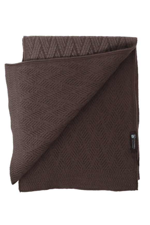 Colombo Wood Kid Cashmere Scarf - view 2