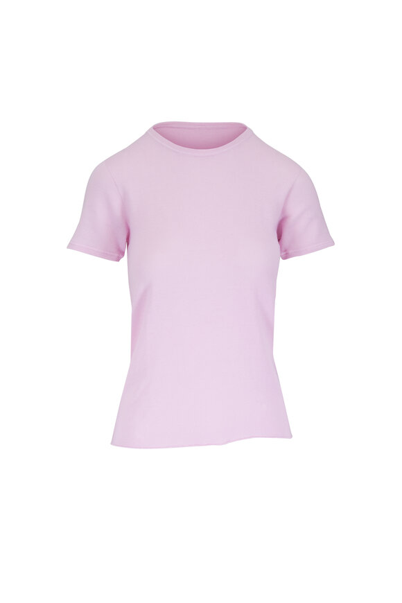 Majestic Milkweed Cashmere Crewneck T-Shirt - view 1