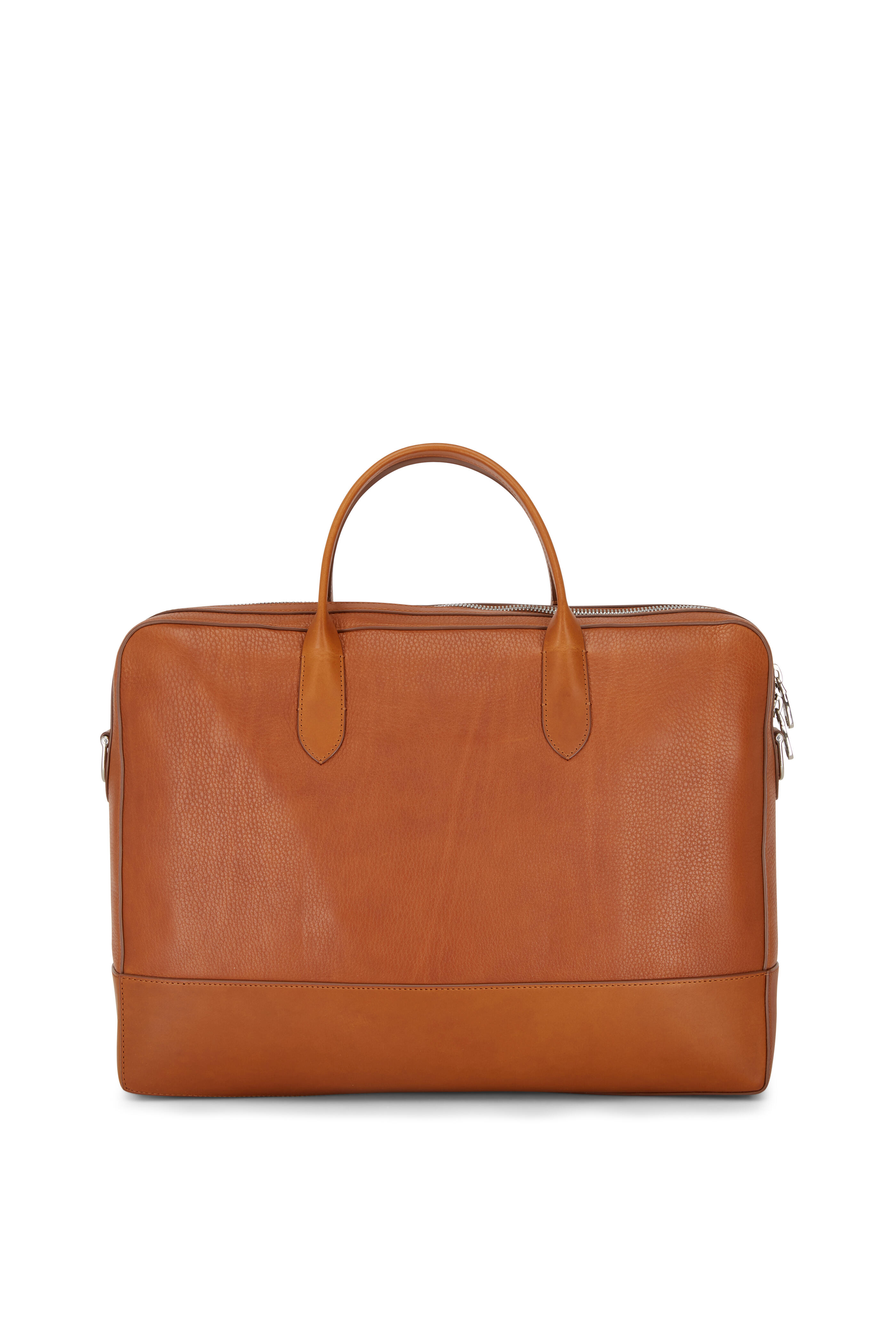 Shinola - Canfield Weekday Tan Leather Brief Bag