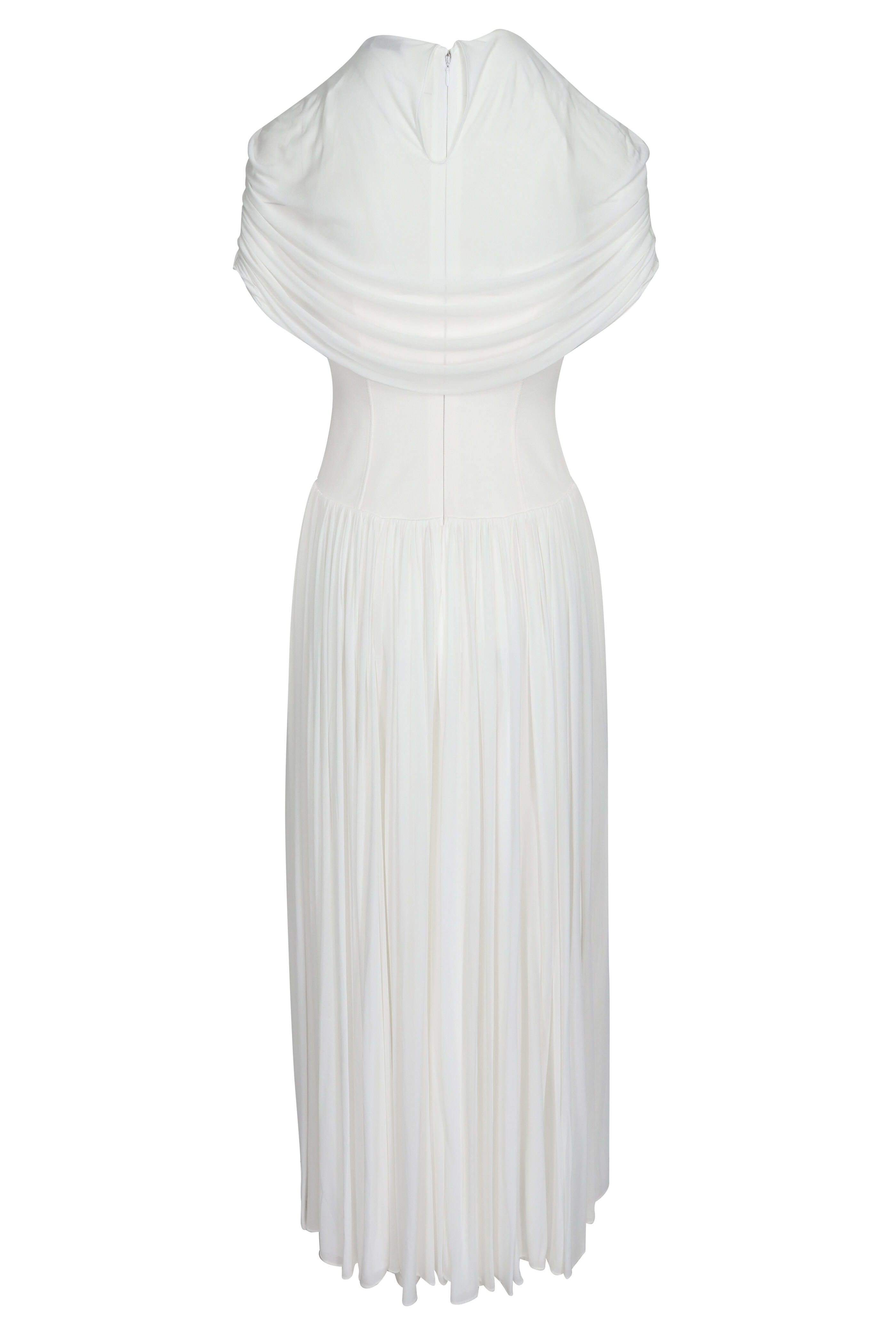 Simkhai - Nancie Ivory Cape Maxi Dress