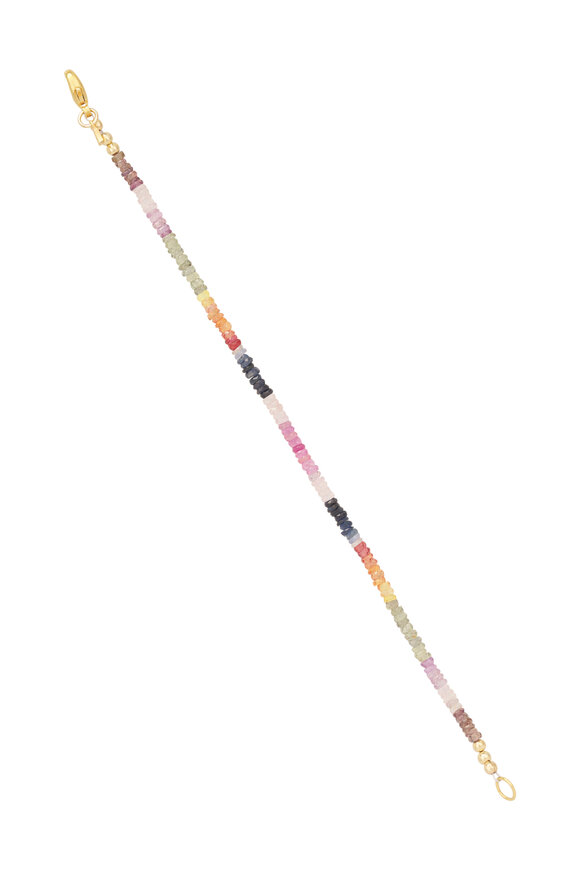 Cristina V. Multicolor Sapphire Rondelle Bracelet - view 1