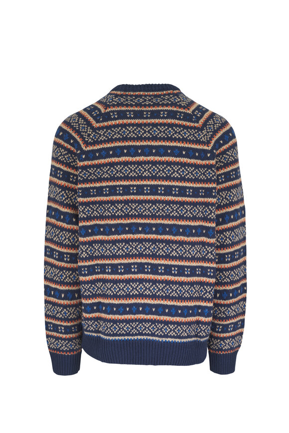 Faherty Brand Northern Nights Fair Isle Nordic Sweater - view 4
