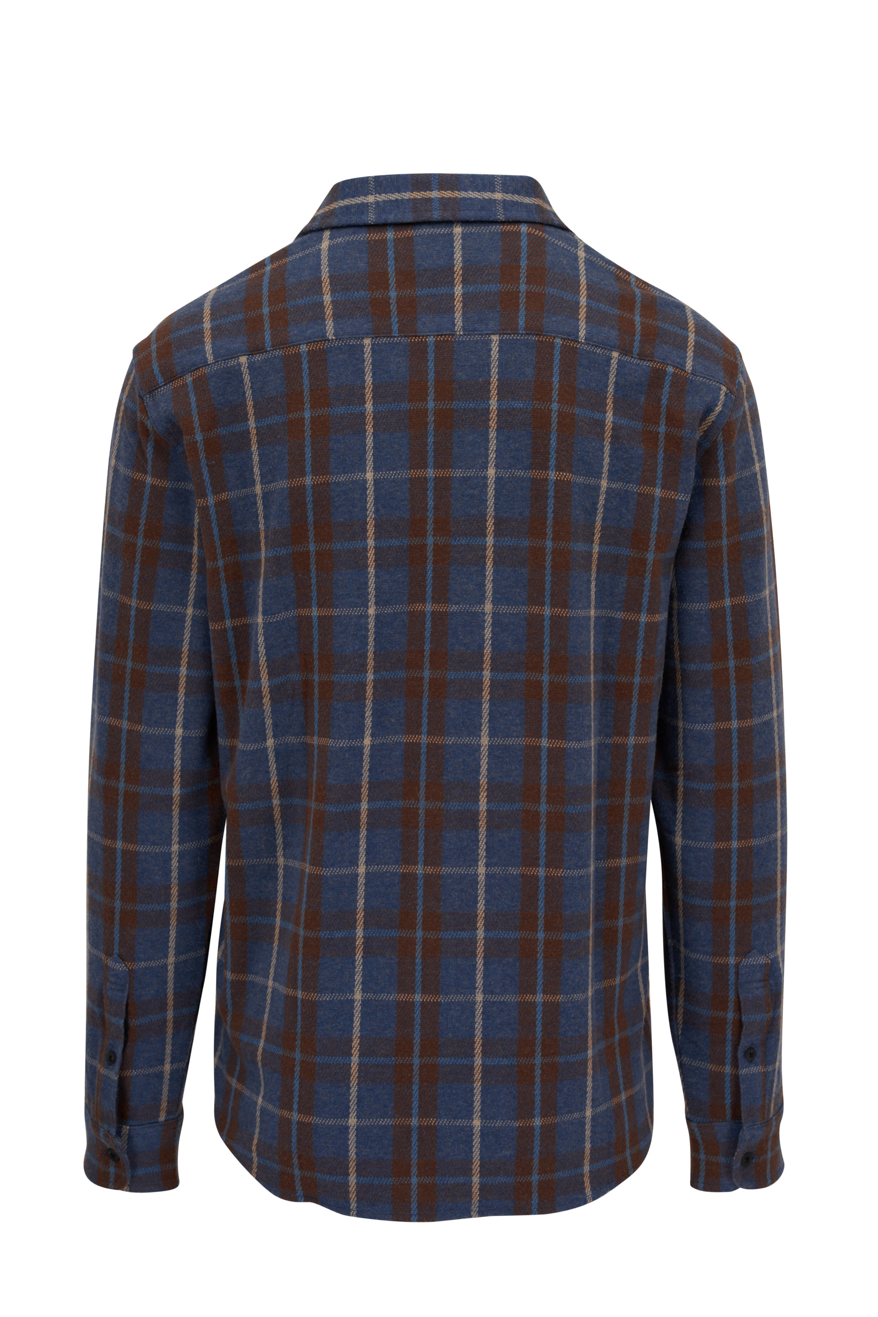Faherty Brand - Legend™ Alpine Lake Plaid Sweater Shirt