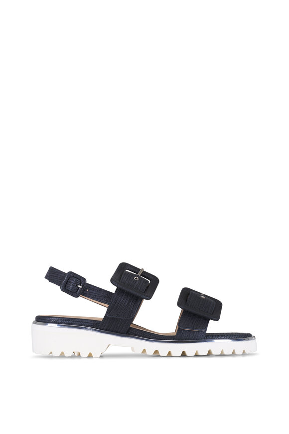 Ron White Callie Charcoal Gray Buckle Sport Sandal - view 2