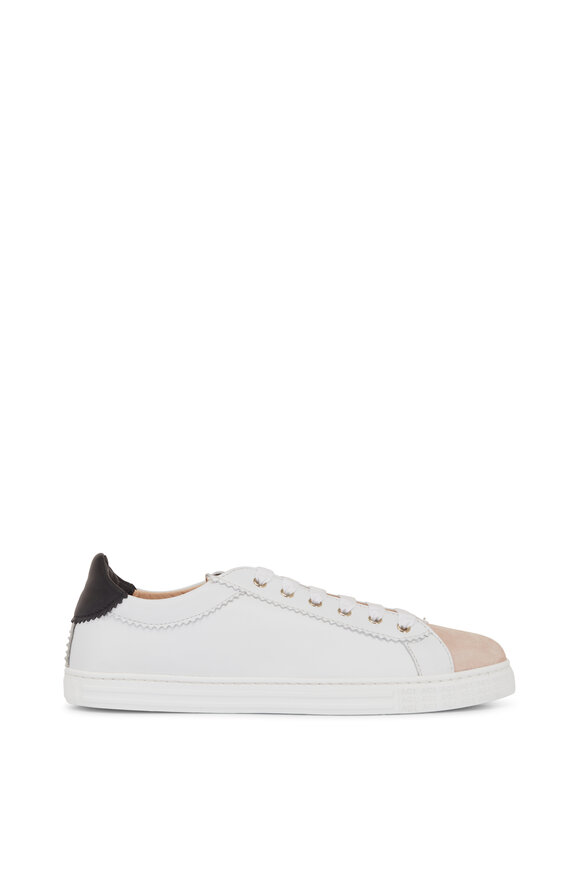 AGL Sade White & Black Leather Sneaker - view 3