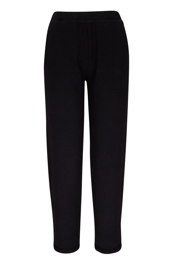 Majestic - Noir French Touch Pull-On Sweatpant