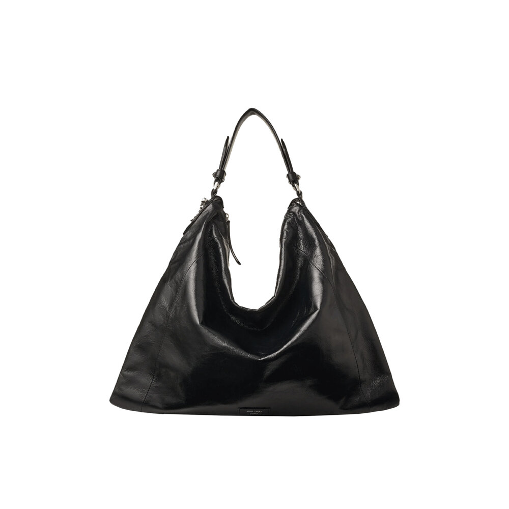 Jimmy Choo - Ana Hobo Bag in Black | Mitchell Stores