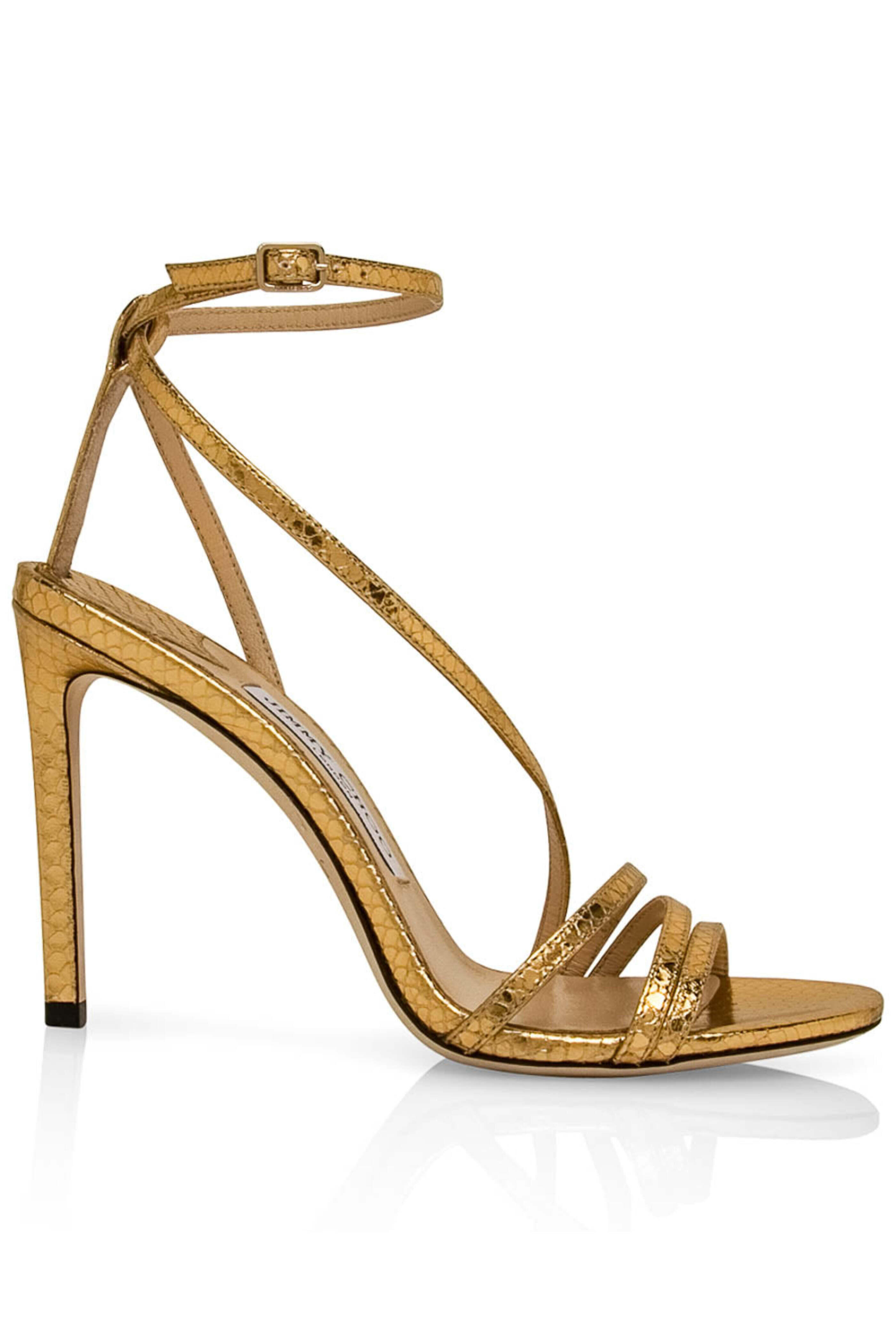 Jimmy Choo - Gold Tesca Sandal