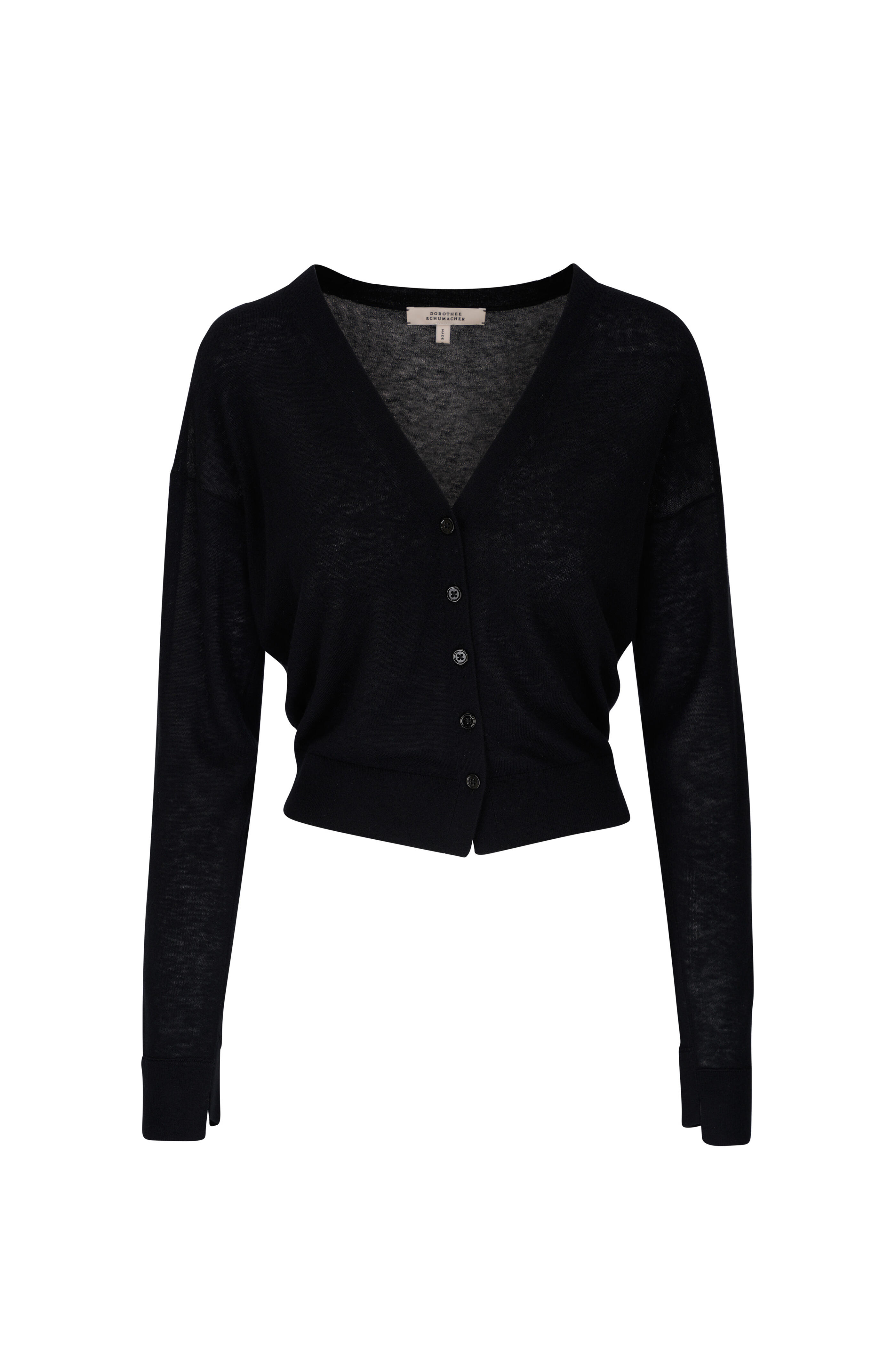 Dorothee Schumacher - Delicate Statements Black Cardigan