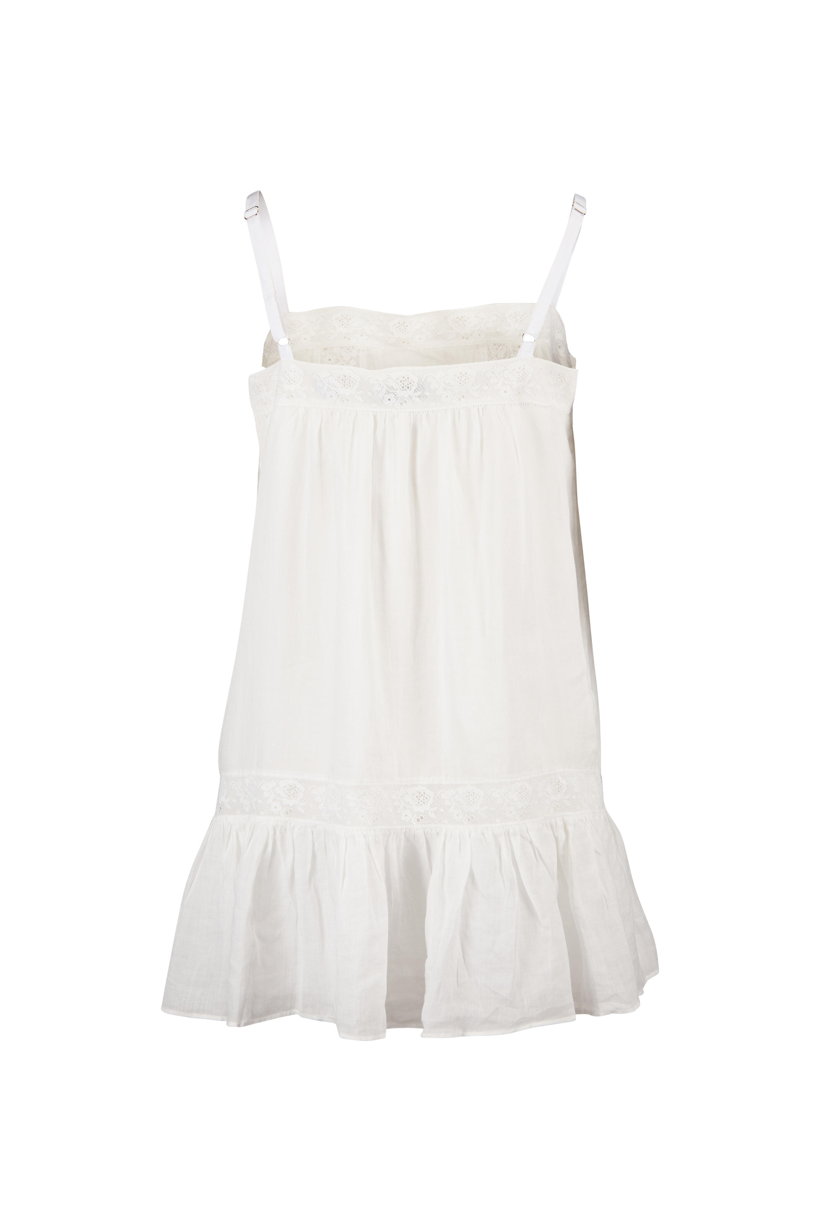 Veronica Beard - Naderah White Eyelet Mini Dress - view 2