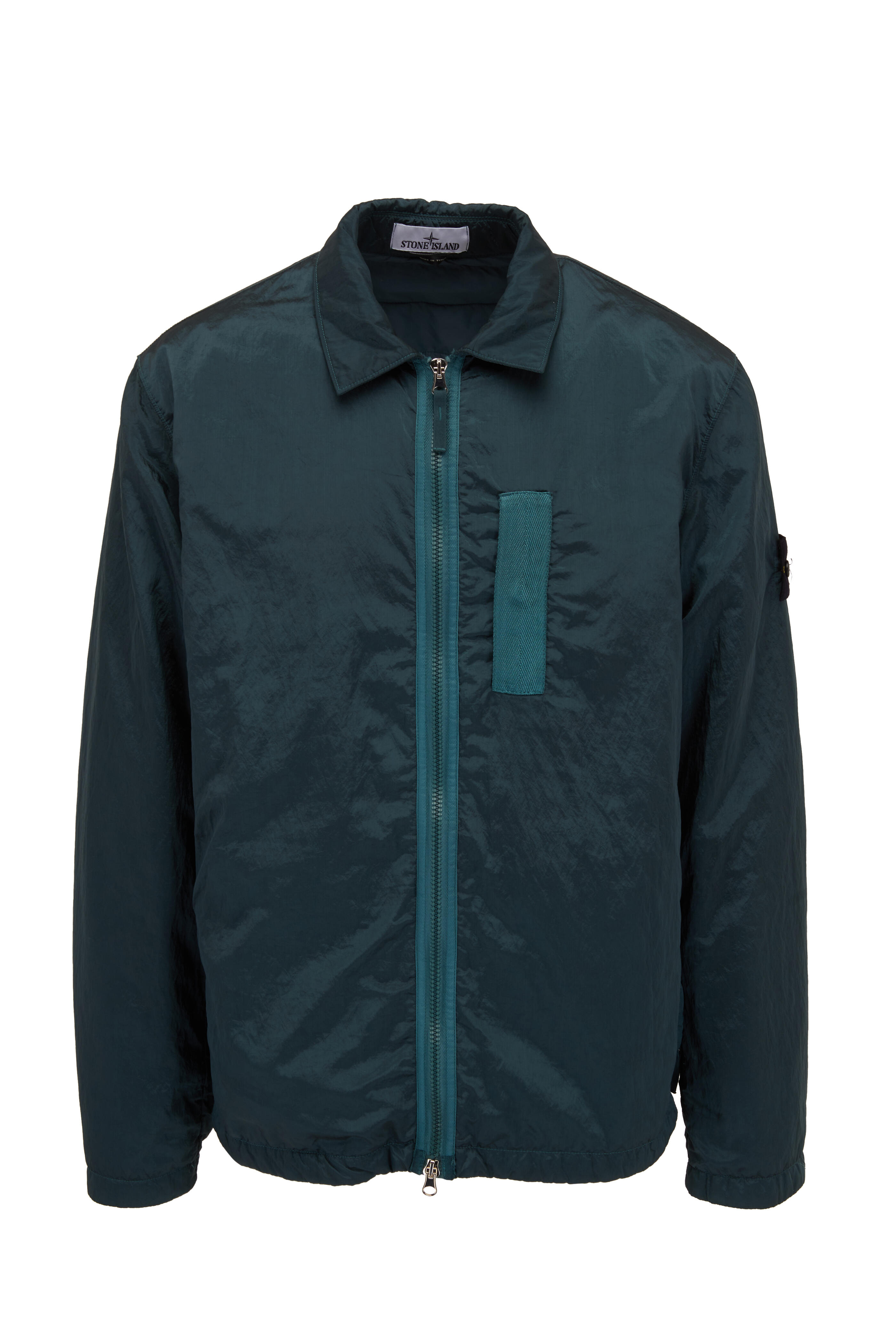 Stone Island - Petrol Nylon Metal Jacket | Mitchell Stores